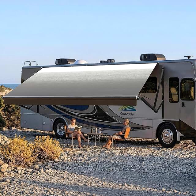 Suncode RV Awning for RV&Camper-Motorized RV Awning,Electric Camper Awni...