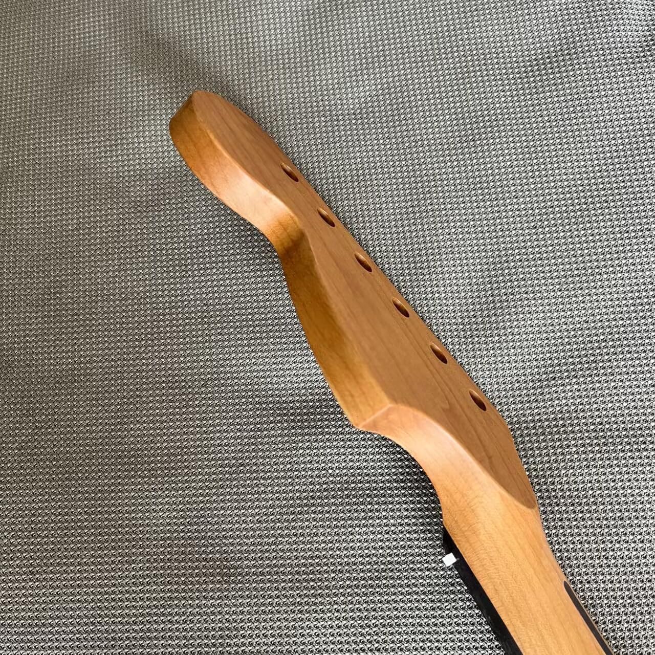 期間限定特価・メーカー不詳＜Dタイプ＞メイプル指板・幅広指板・70年代・日本製 Amazon | 22フレットエレキギターネック、ローストメイプル指板