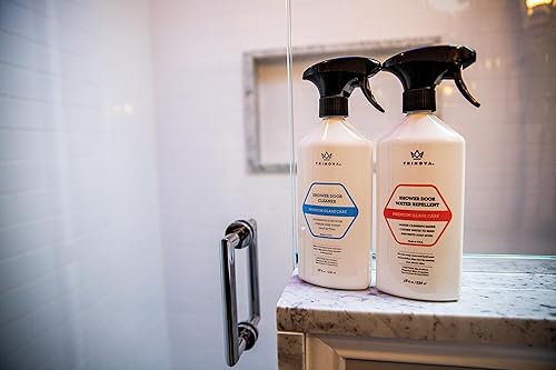 Miniatura 12 de TriNova Protector para puerta de ducha, repelente al agua de vidrio, sellador de vidrio para puerta de ducha, causa cuentas de agua, evita