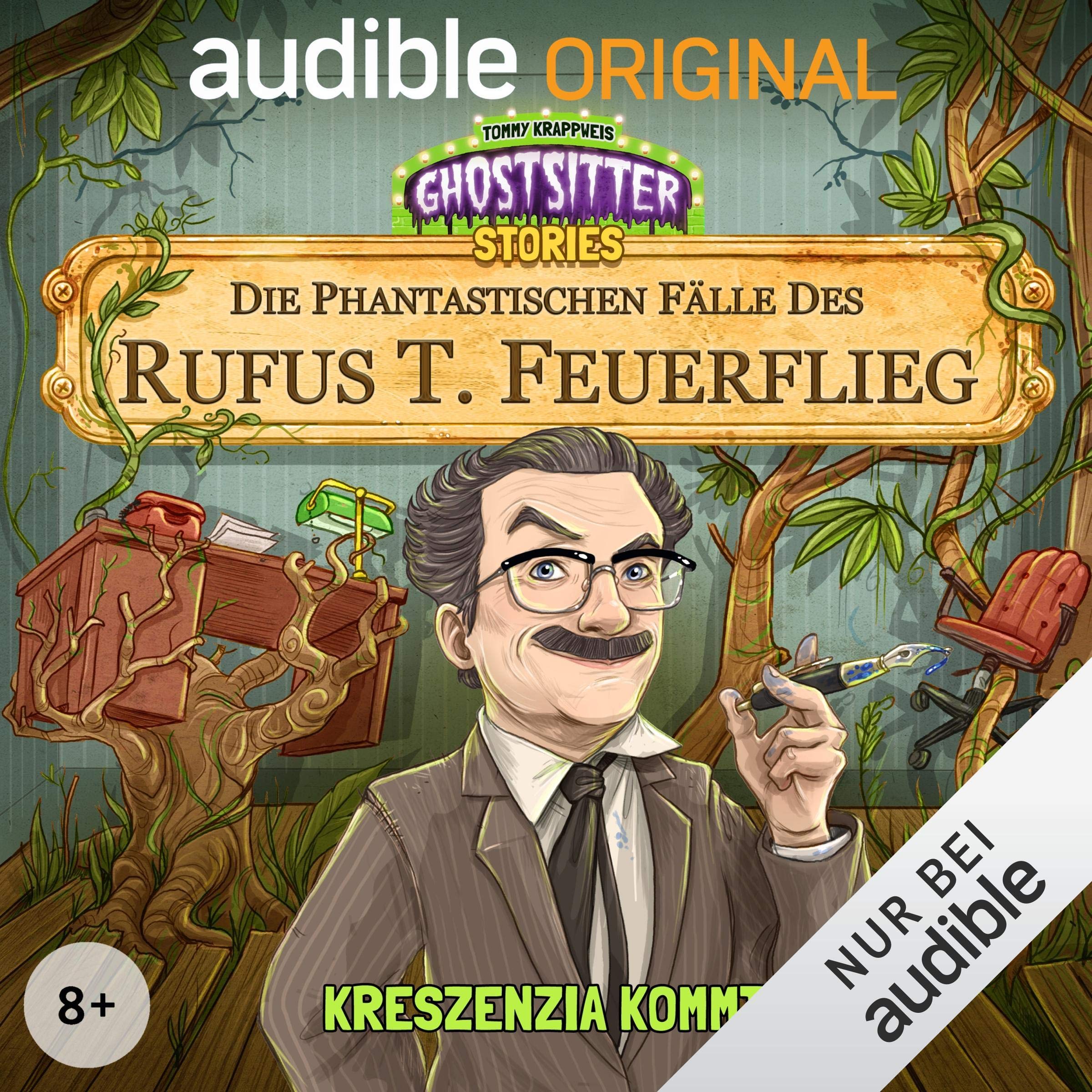 Cover art for Kreszenzia kommt - Die phantastischen Fälle des Rufus T. Feuerflieg 1
