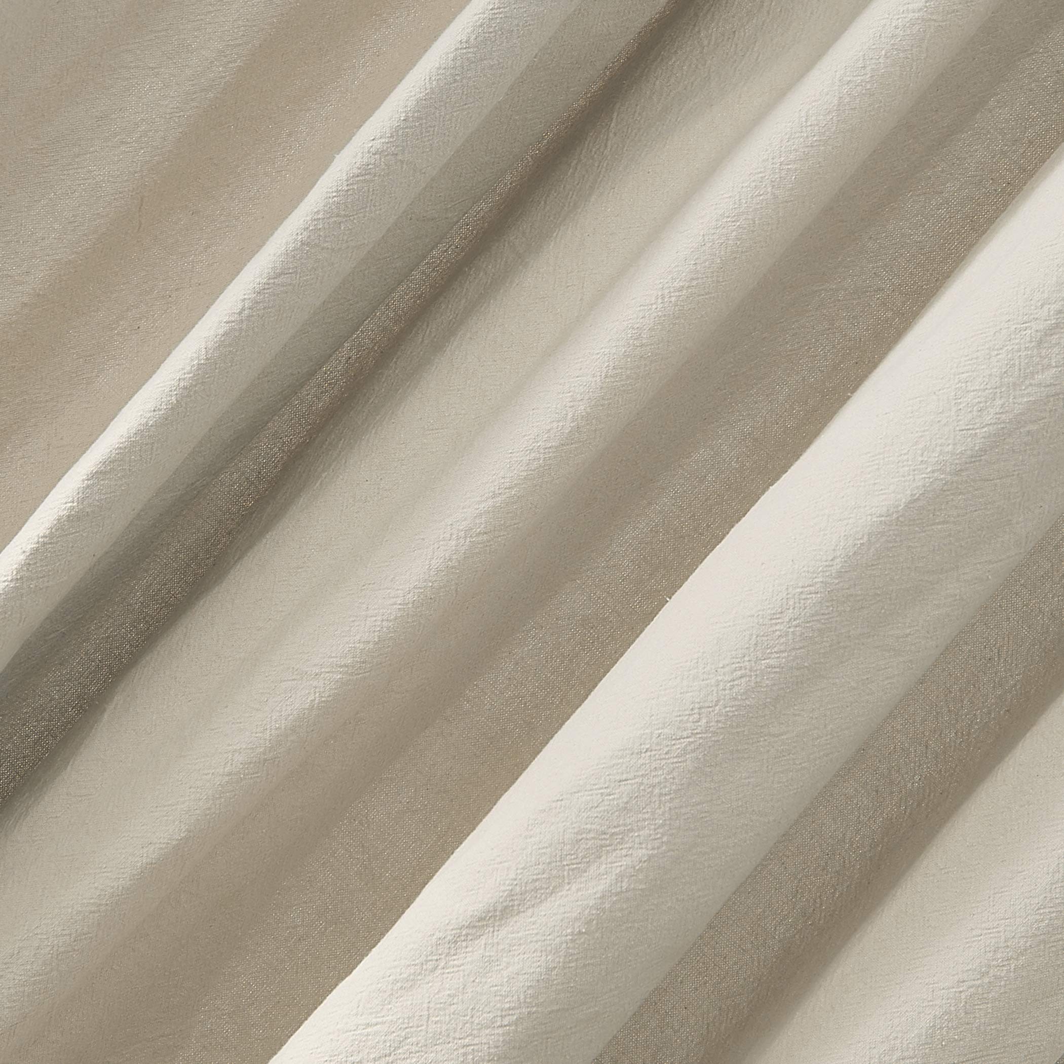 Archaeo Rideau à Pattes torsadées en Coton délavé, 132,1 x 213,4 cm, Avoine