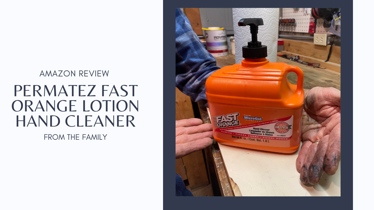 Watch Permatex Fast Orange Pumice Lotion Hand Cleaner Review on