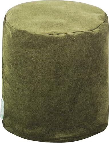 Miniatura 14 de Majestic Home Goods Vintage Villa - Puf otomano para interiores, 16 pulgadas de largo x 16 pulgadas de ancho x 17 pulgadas de alto