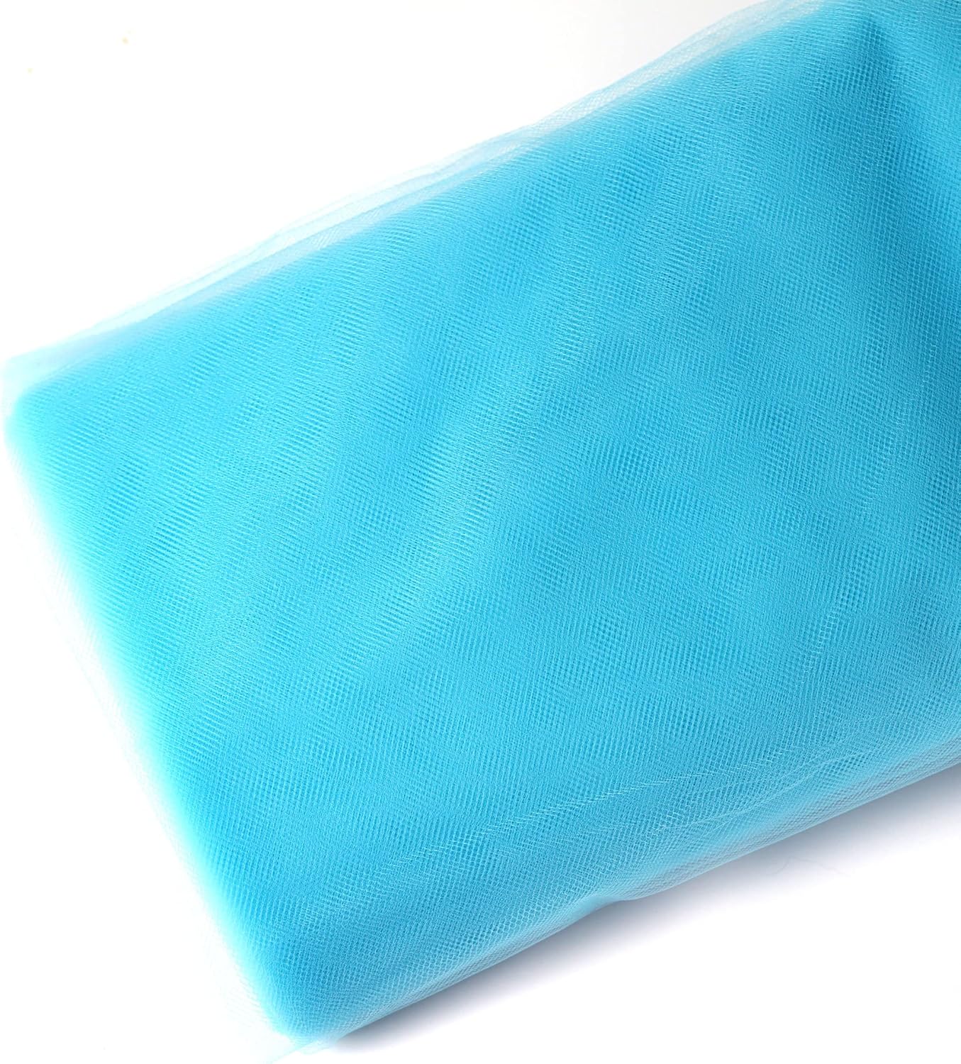 Fabric Tulle 54 x 10 Yards DIY Craft Tulle Wedding Decoration(10 Yards, Light Blue)