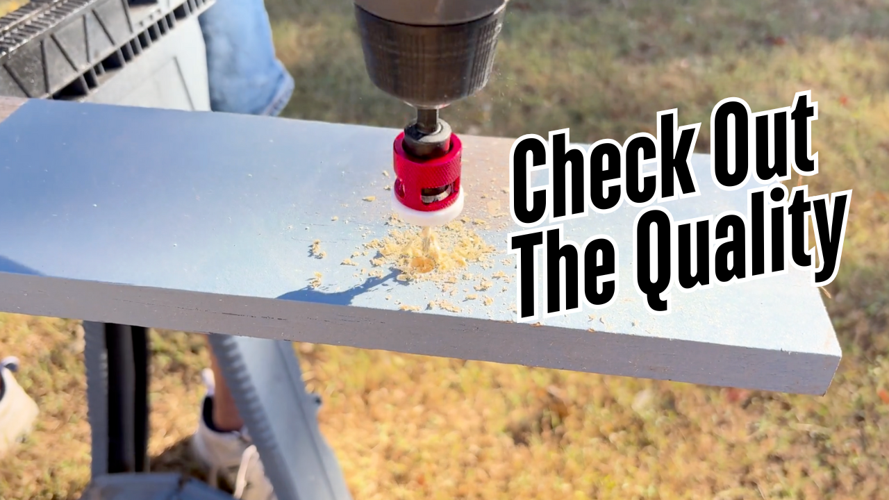Watch Countersink Drill Bit Set IN ACTION on Amazon Live