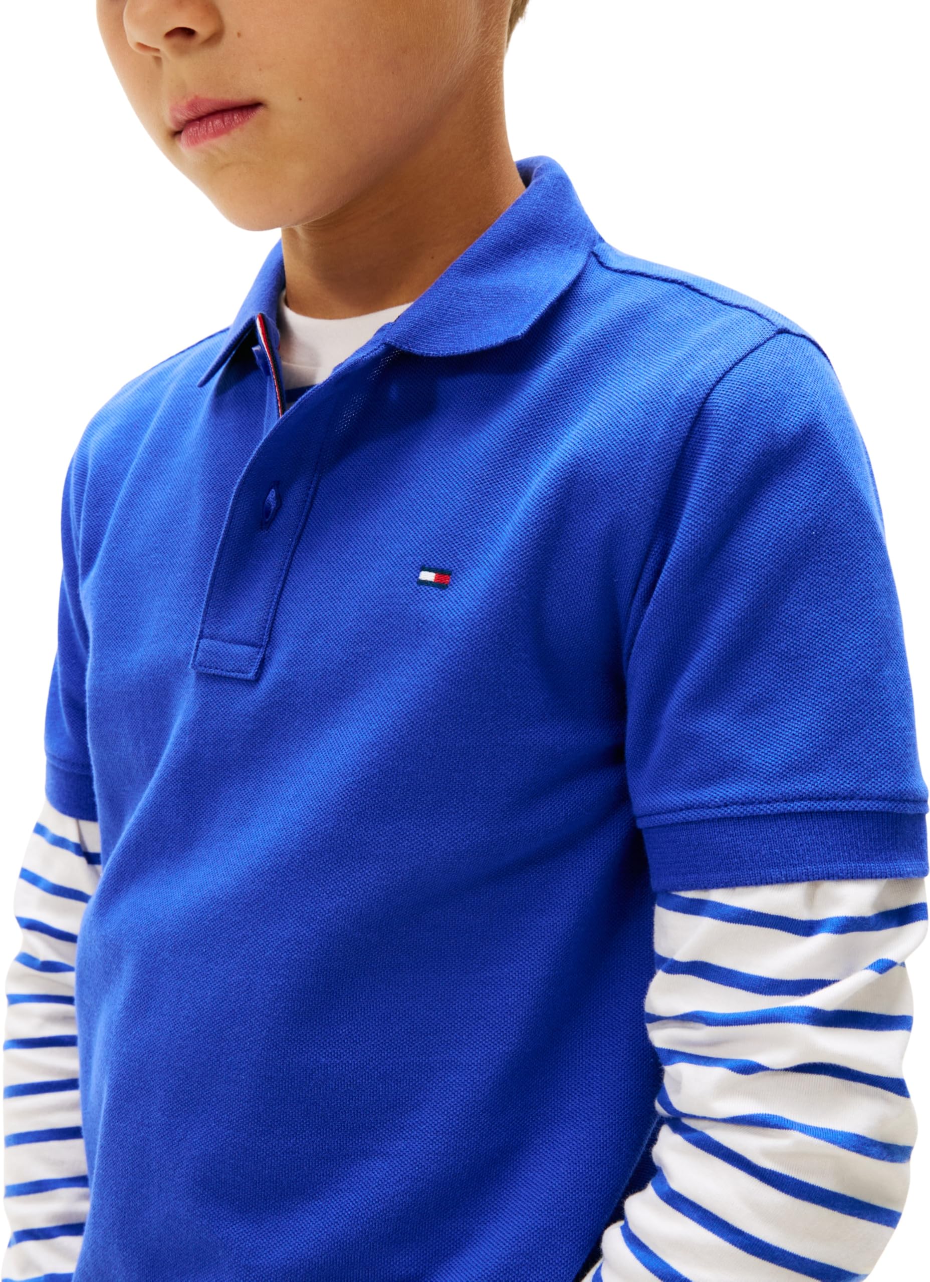 Tommy Hilfiger Flag Polo SS Kb0kb09103 Polo S/S Garçon