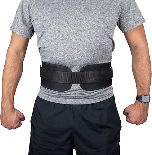 Miniatura 3 de Cinturón de neopreno para levantamiento de pesas, equipo de entrenamiento de fuerza, ideal para sentadillas, peso muerto y levantamiento de potencia