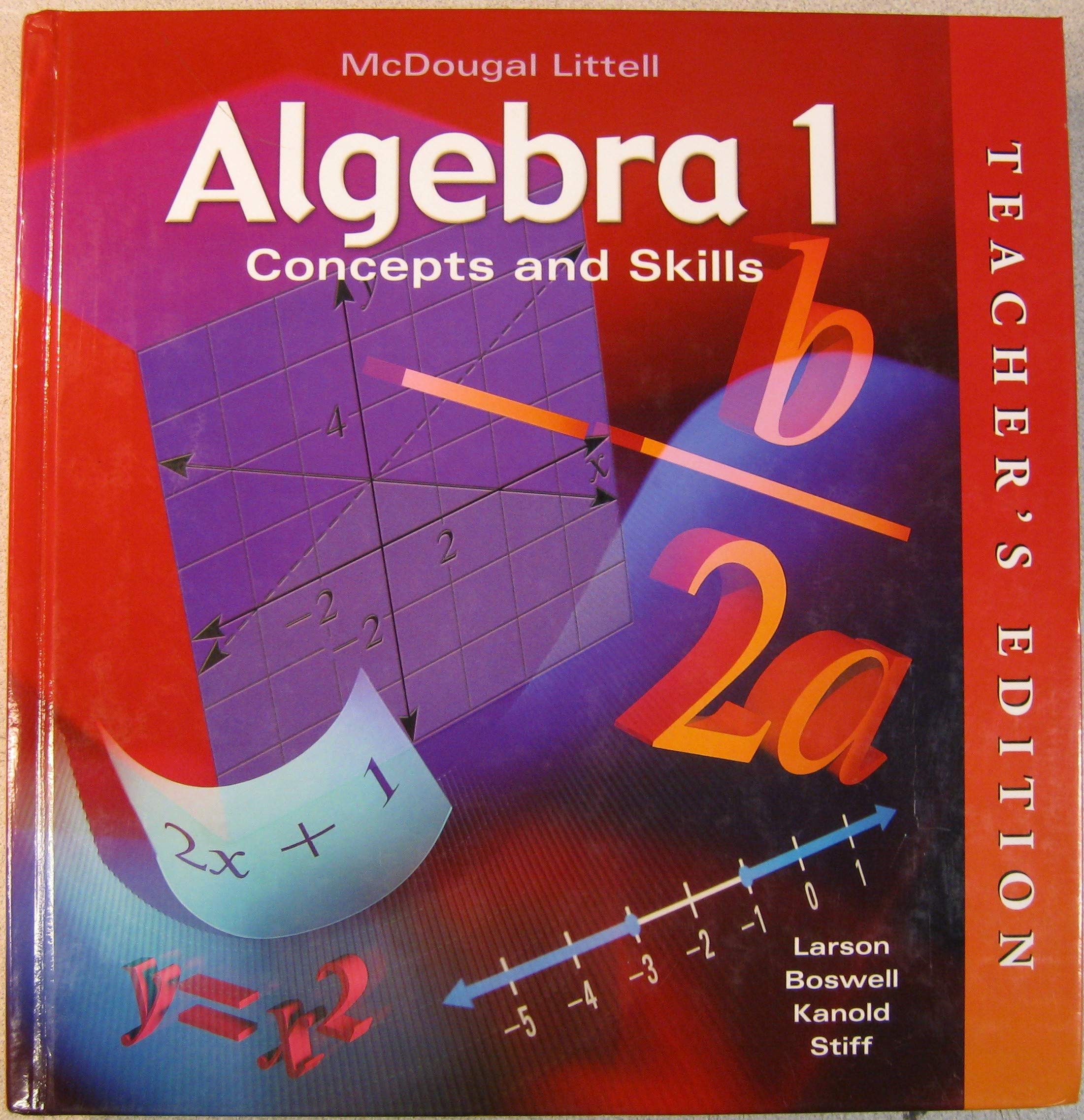 Algebra 1: Concepts and Skills