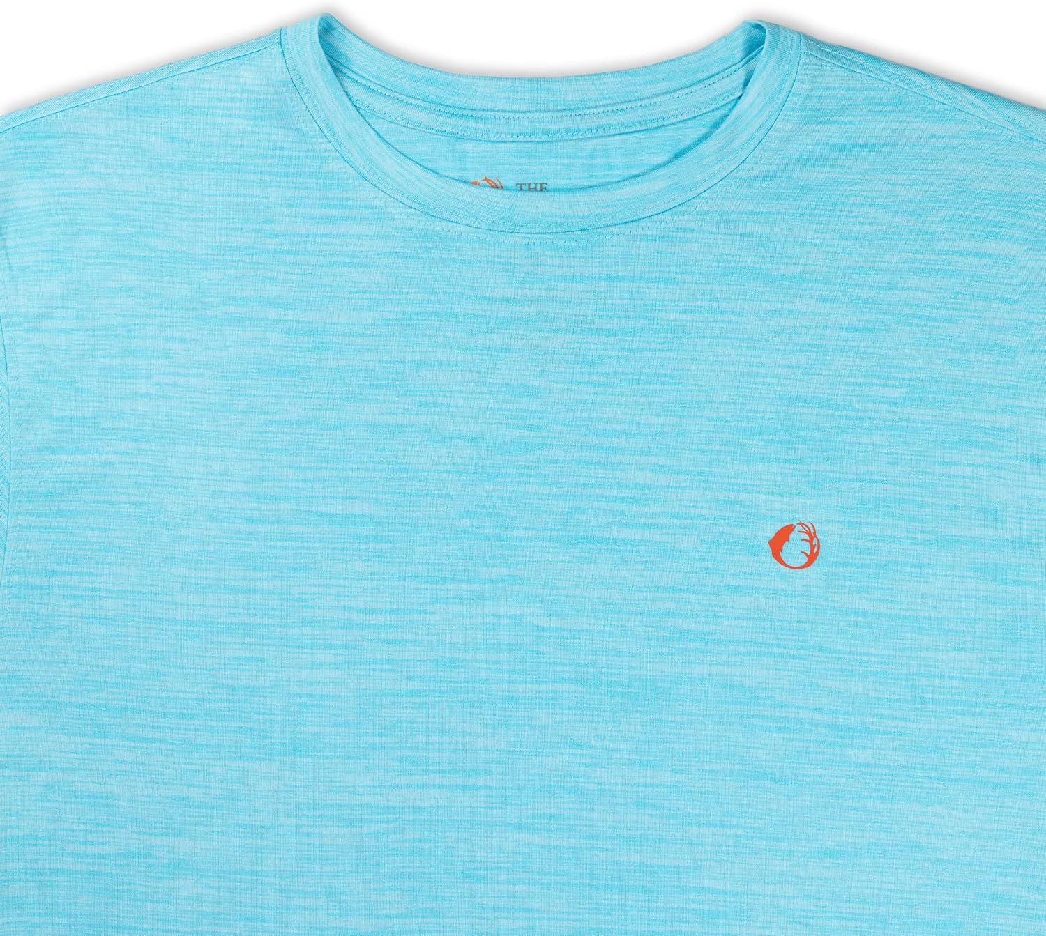 The American Outdoorsman Men's Long Sleeve Shirt, Cationic Sun Tee UPF 50+ Sun Protection for Outdoors