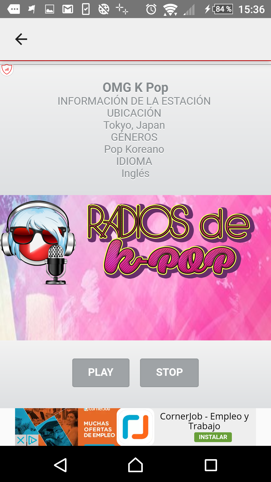 K POP Radios 2016 App on Amazon Appstore