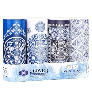 Car Round Canned Tissue Box Cup Holder Facial Tissues Cylinder Tube Face Towel 4 Canister 3-Ply Car Napkins