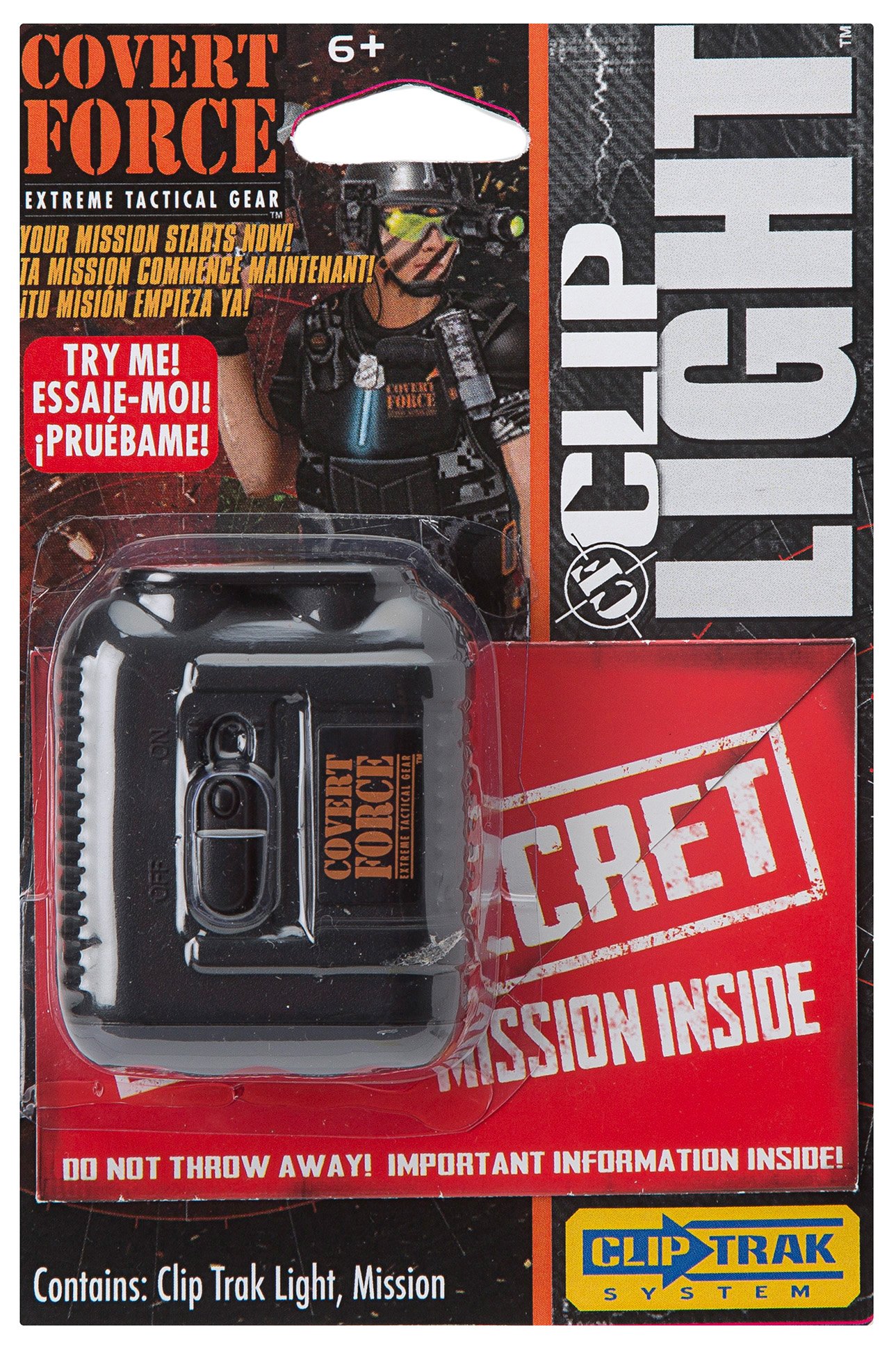 Covert Force Clip Trak Light