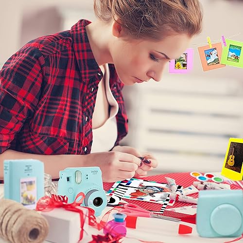 Miniatura 5 de Fujifilm Cámara instantánea Instax Mini 9 + funda de transporte compatible con obturador + paquete económico de película Fuji (20 hojas) + paquete