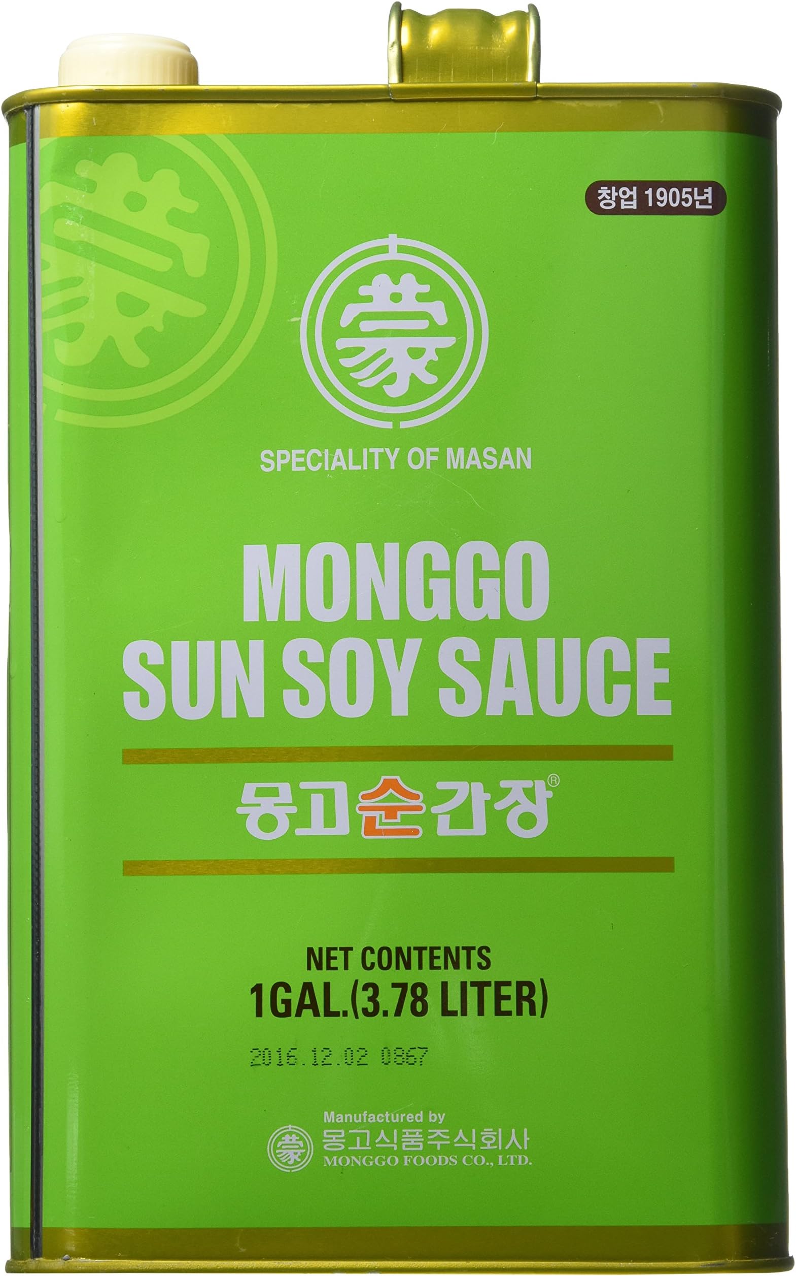 Monggo Soy Sauce, 60.86 Fluid Ounce