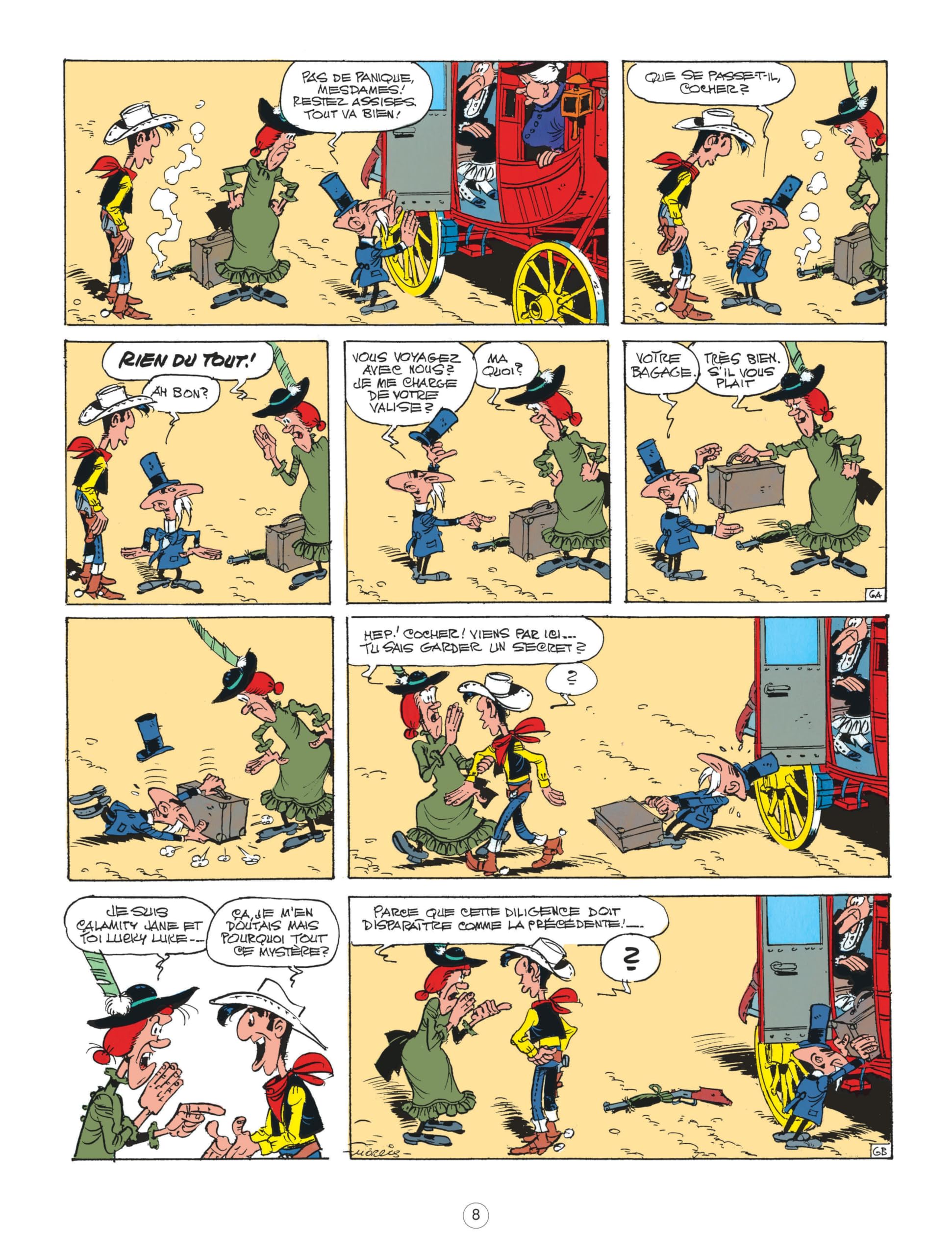 Lucky Luke - Tome 30 - Chasse aux fant�mes Van Banda and Morris - PT06