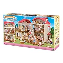 Sylvanian Families – Casa Grande con Luce, Attico Segreto e Spazi Modulari – Playset Dettagliato per Bambini – Modello 5716