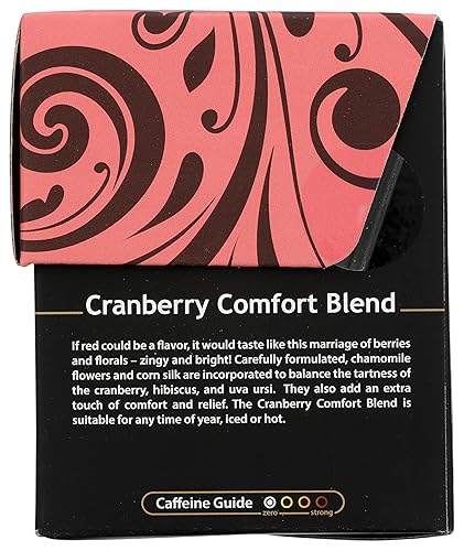 Miniatura 5 de Buddha Teas Mezcla orgánica Comfort de arándanos - OU Kosher, USDA Orgánico, CCOF Orgánico, 18 bolsas de té sin blanqueador