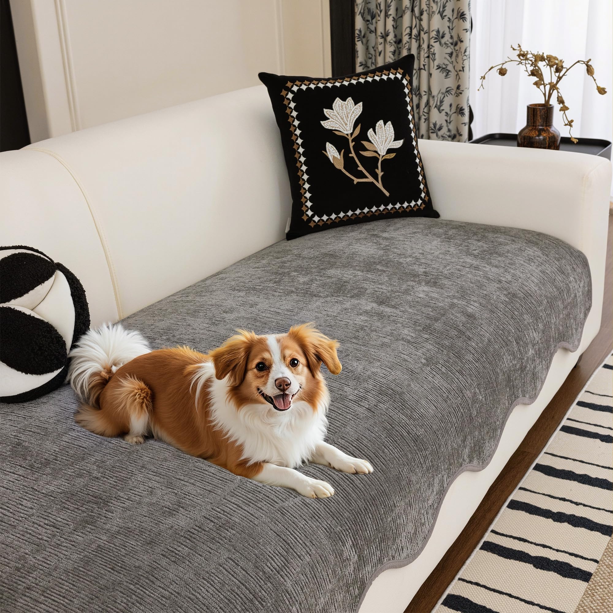 Amazon.com: MYSKY HOME Dog Couch Cover, Sectional Couch Covers