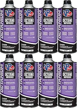 VP Racing Fuels 2855 Octanium Octane Booster Racing Formula - Quart 8 Pack