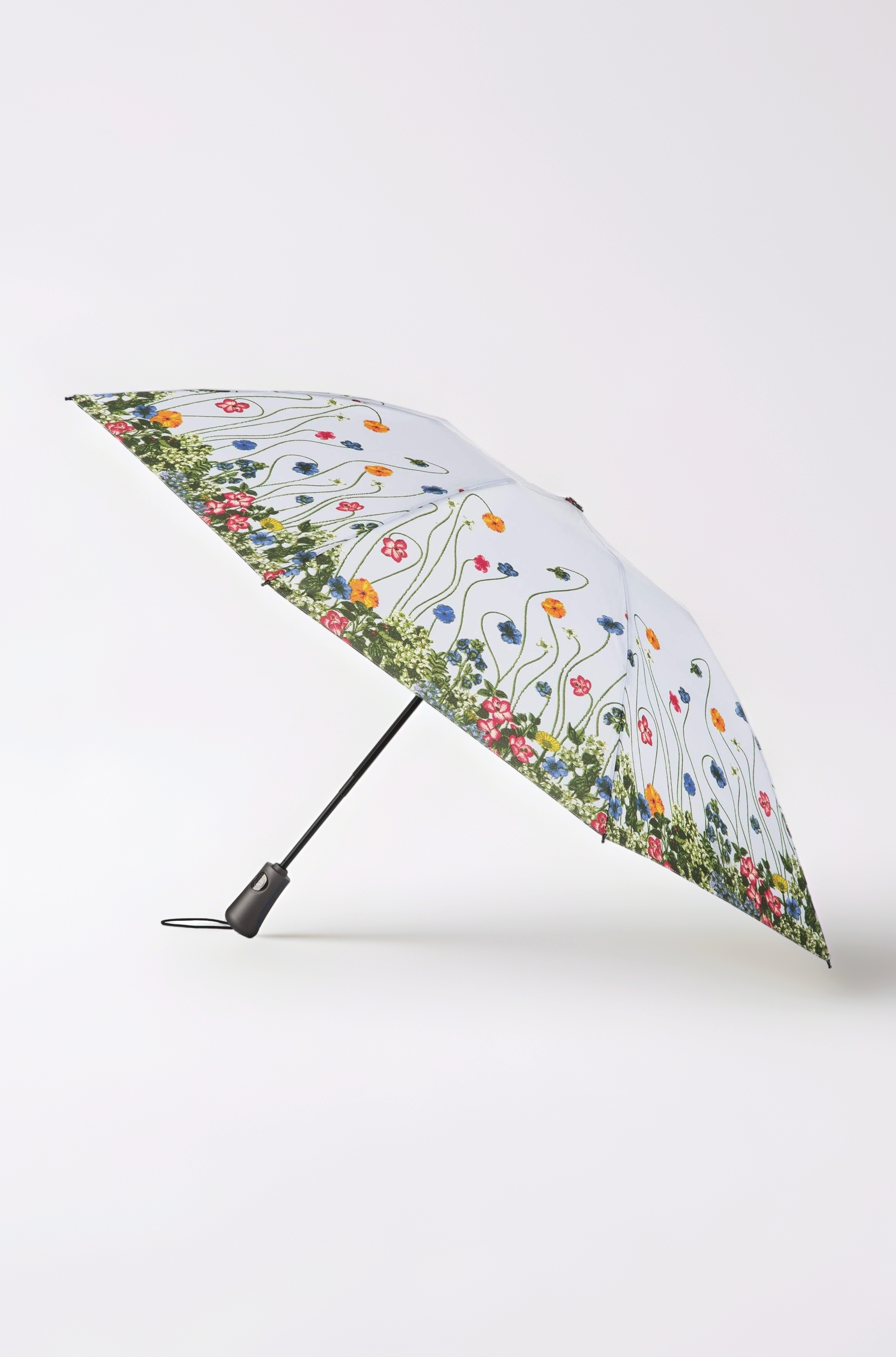 totes Recycled InBrella - Reverse Close Umbrella - Foldable Umbrella with Auto Close Technology, Enhanced Weather Protection, Windproof and Compact Design for Travel