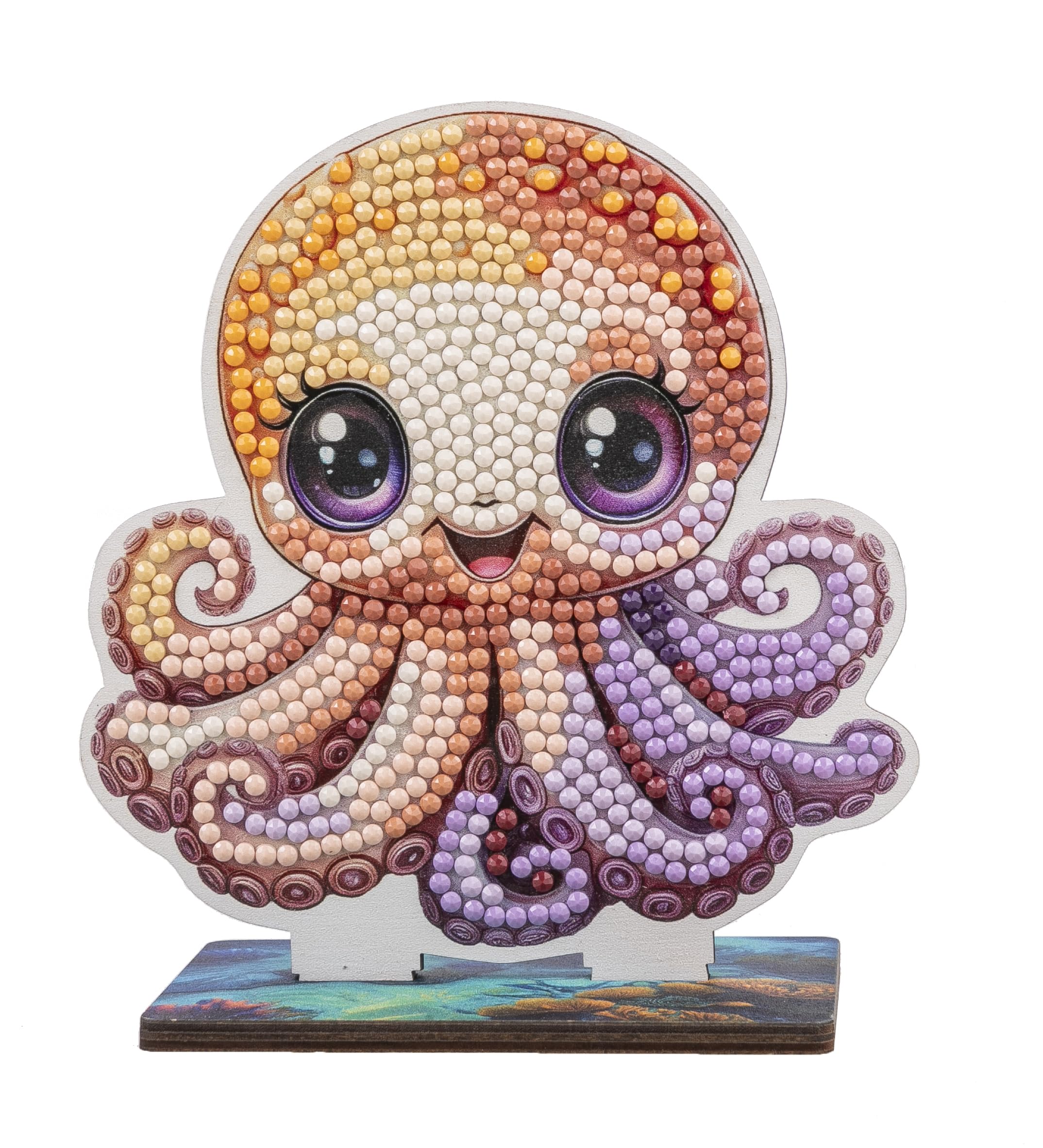 CRYSTAL ART Octopus Wildlife Buddies Kit Craft Buddy
