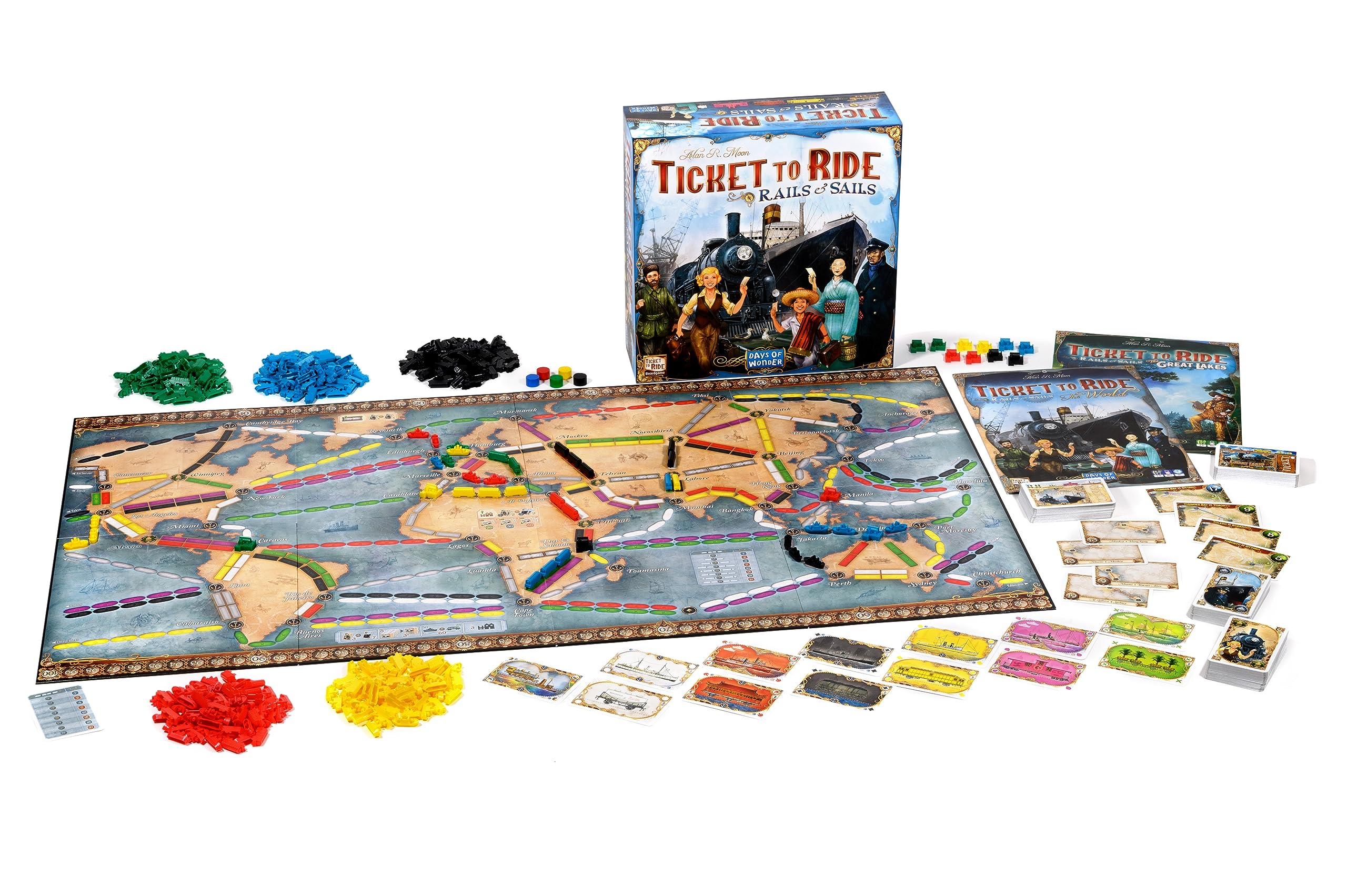 Ticket To Ride - Segel und Schienen (Nordic)