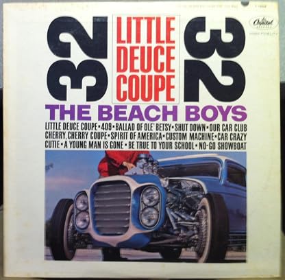 Little Deuce Coupe por The Beach Boys, capa do álbum
