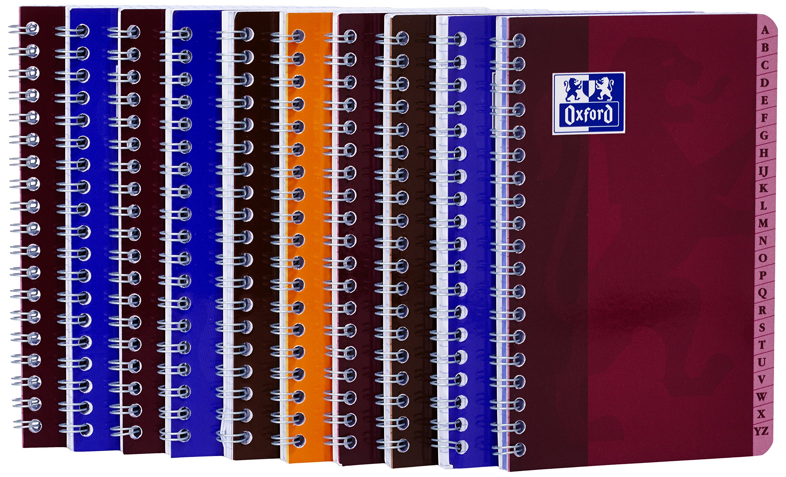 Hamelin Super Conquerant Répertoire Lot de 10 reliure spirale 11x17 cm 100 pages petits carreaux papier 90g