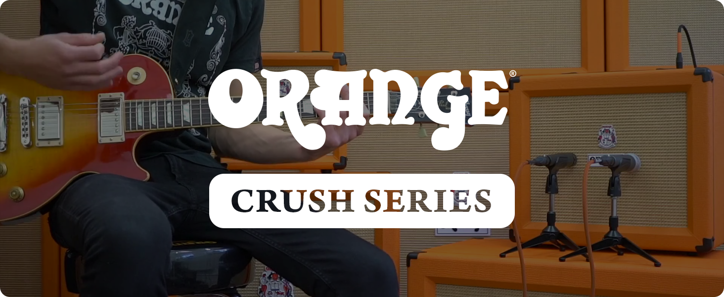 Orange Crush 20 Guitar Combo Amplifier, 20W Twin-Channel Electric