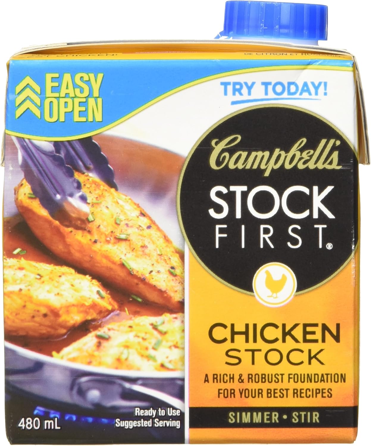 Campbell's Chicken Stock, 480ml Amazon.ca Grocery & Gourmet Food