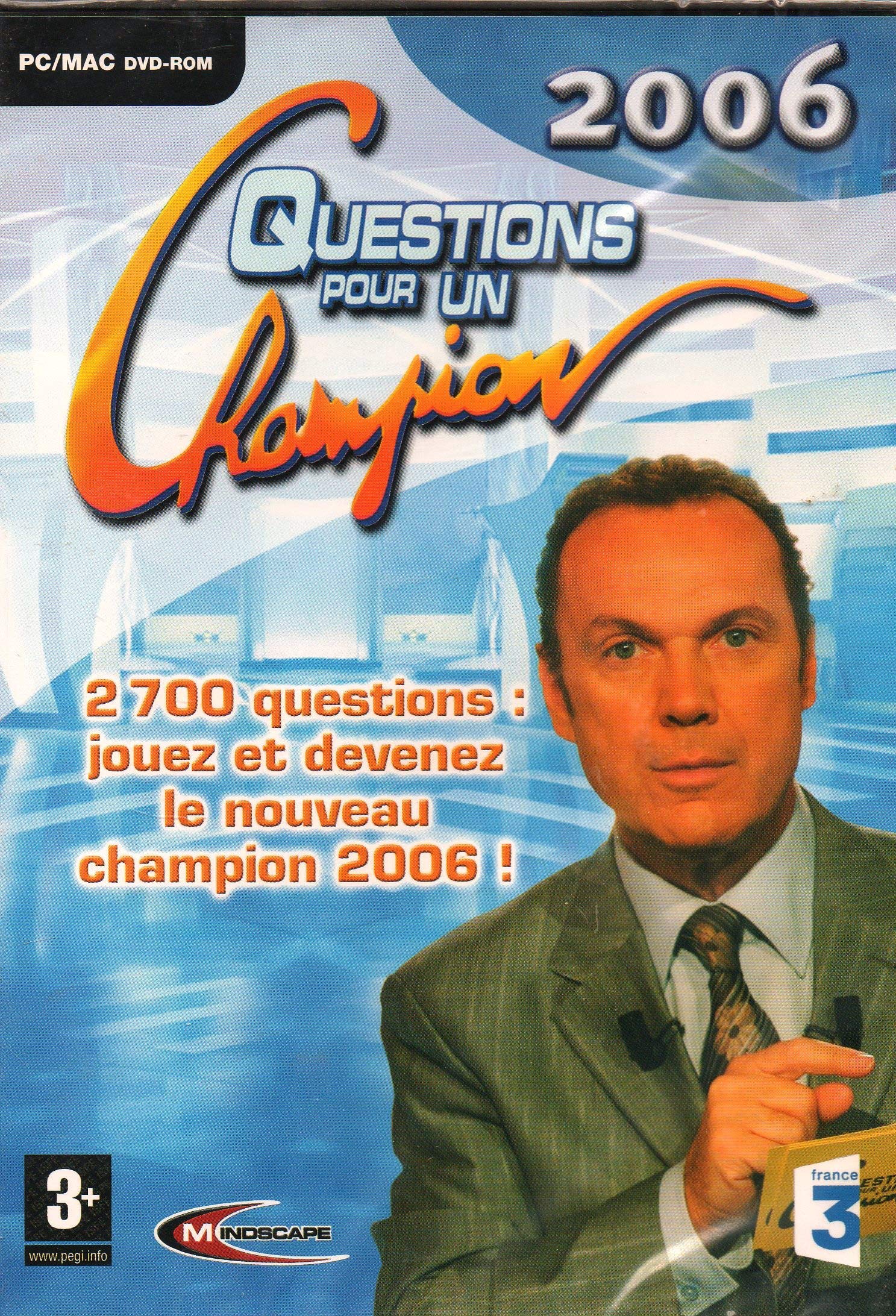 JEU PC / MAC QUESTIONS POUR UN CHAMPION 2006
