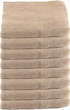 ZOENHOU 8 PCs 40 x 24 In Large Burlap Bags, Potato Sack Race Burlap Sacks