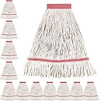 Vista 23 de Matthew Cleaning - Cabezal de trapeador de servicio pesado de repuesto de grado comercial para limpieza general y de pisos, recambios de cabezal