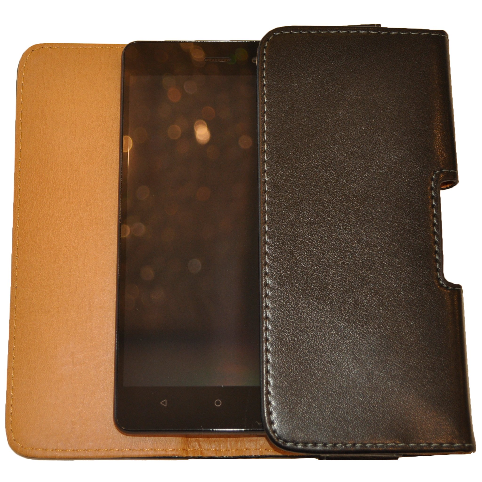 Silent Circle Holster Leather Case For Blackphone 2 Black