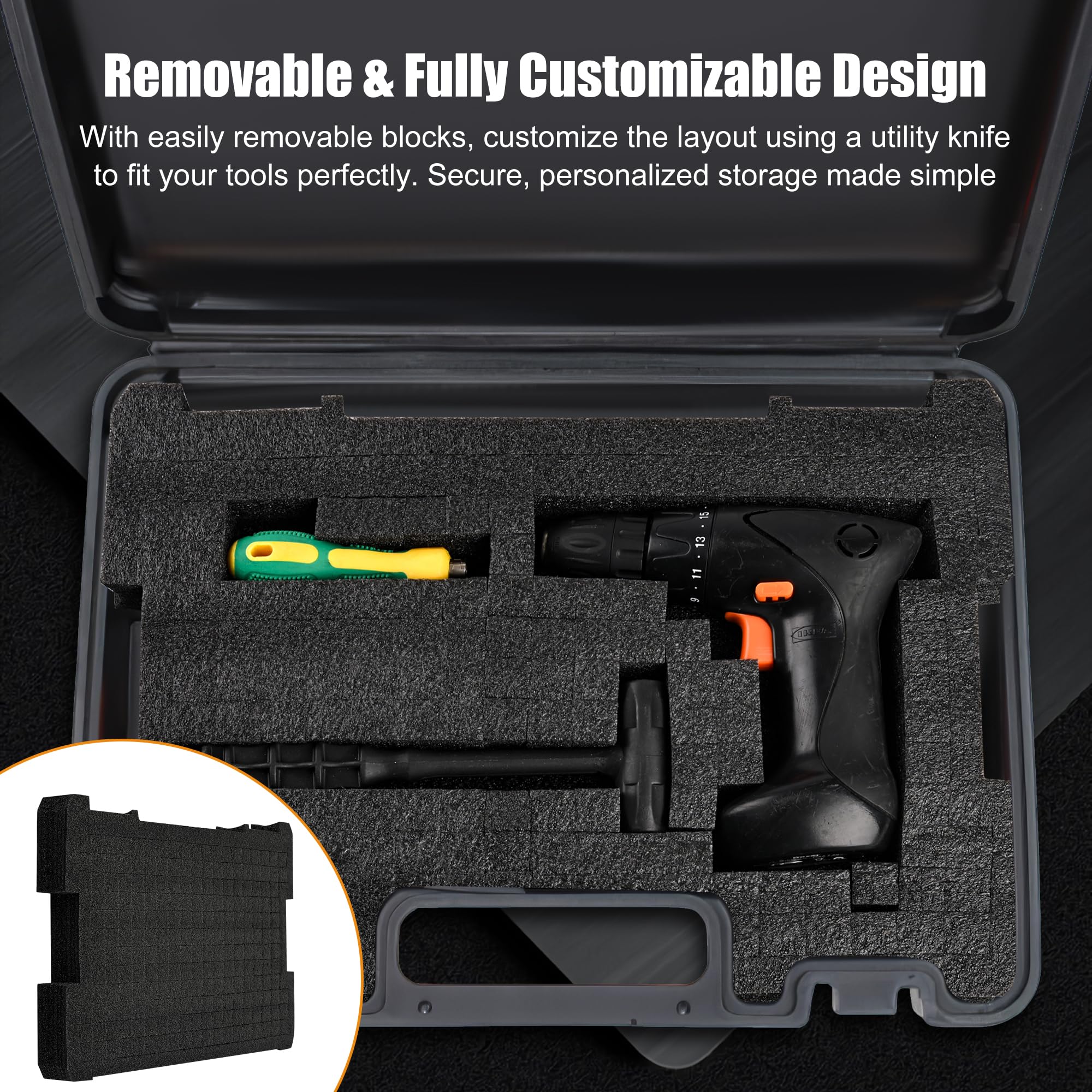 4 Pcs Dwst88801 Tool Boxes Foam — Amazon image 3