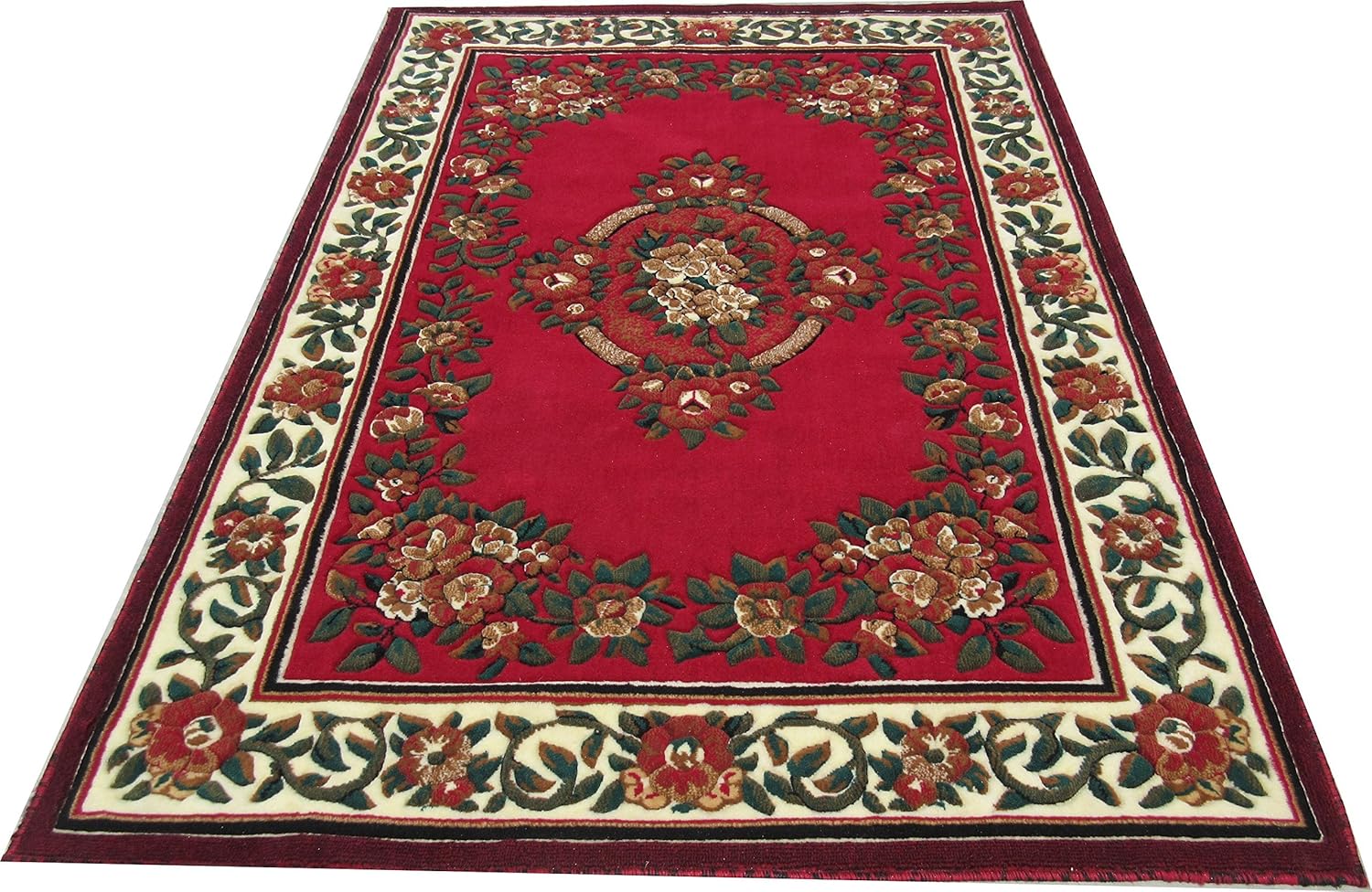 Buy carpet art high density carpet with carved effect 5x7 Feet(150x200