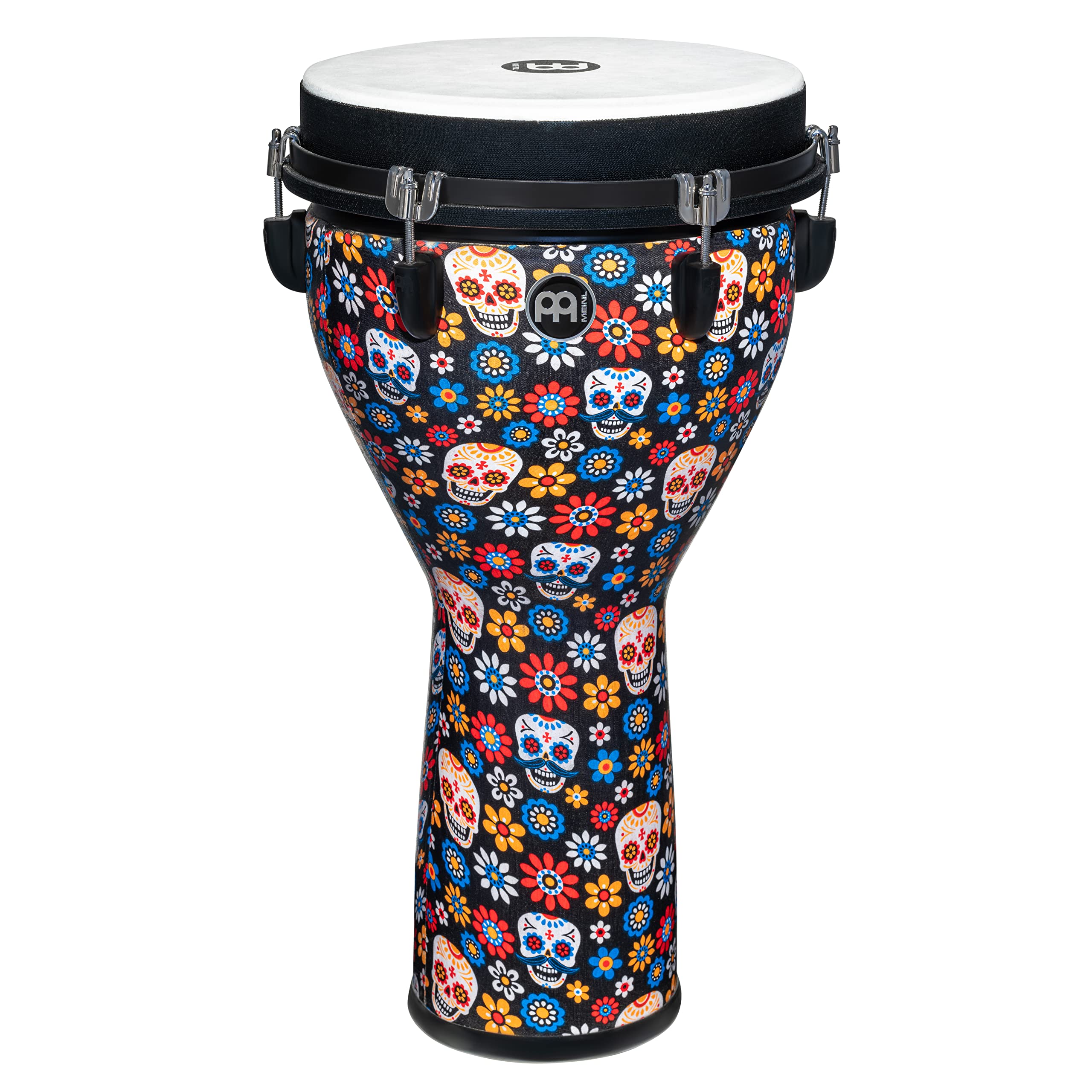 Meinl Percussion 12" Jumbo Djembe, Day Of The Dead