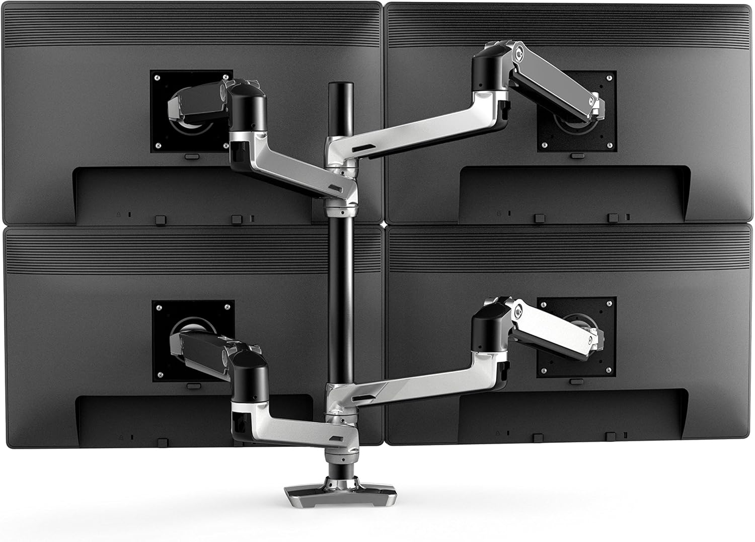 Ergotron LX Quad Monitor Arm VESA Desk Mount 최대 40인치 각각 711파운드의 모니터 4대용 흰색  - G마켓 모바일