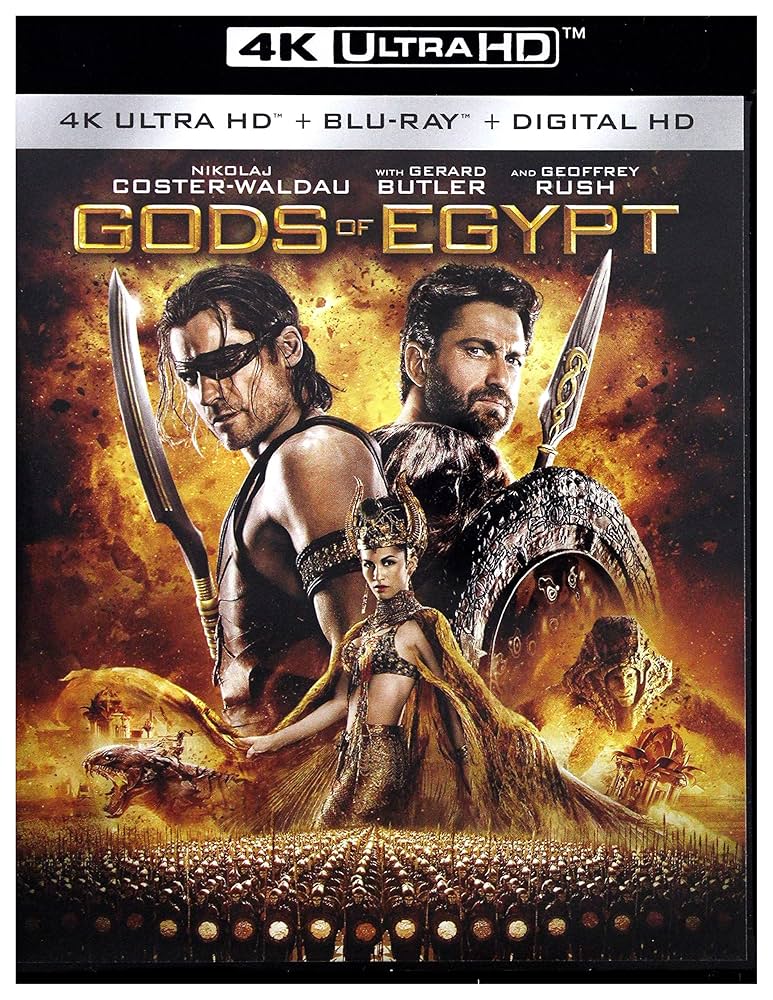 キング・オブ・エジプト Gods Of Egypt  Bluray 3D ＋ Bluray ＋ DVD ＋ Digital HD Geoffrey Rush Gods of Egypt (Blu-ray/DVD, 3D SteelBook Only Best Buy) for