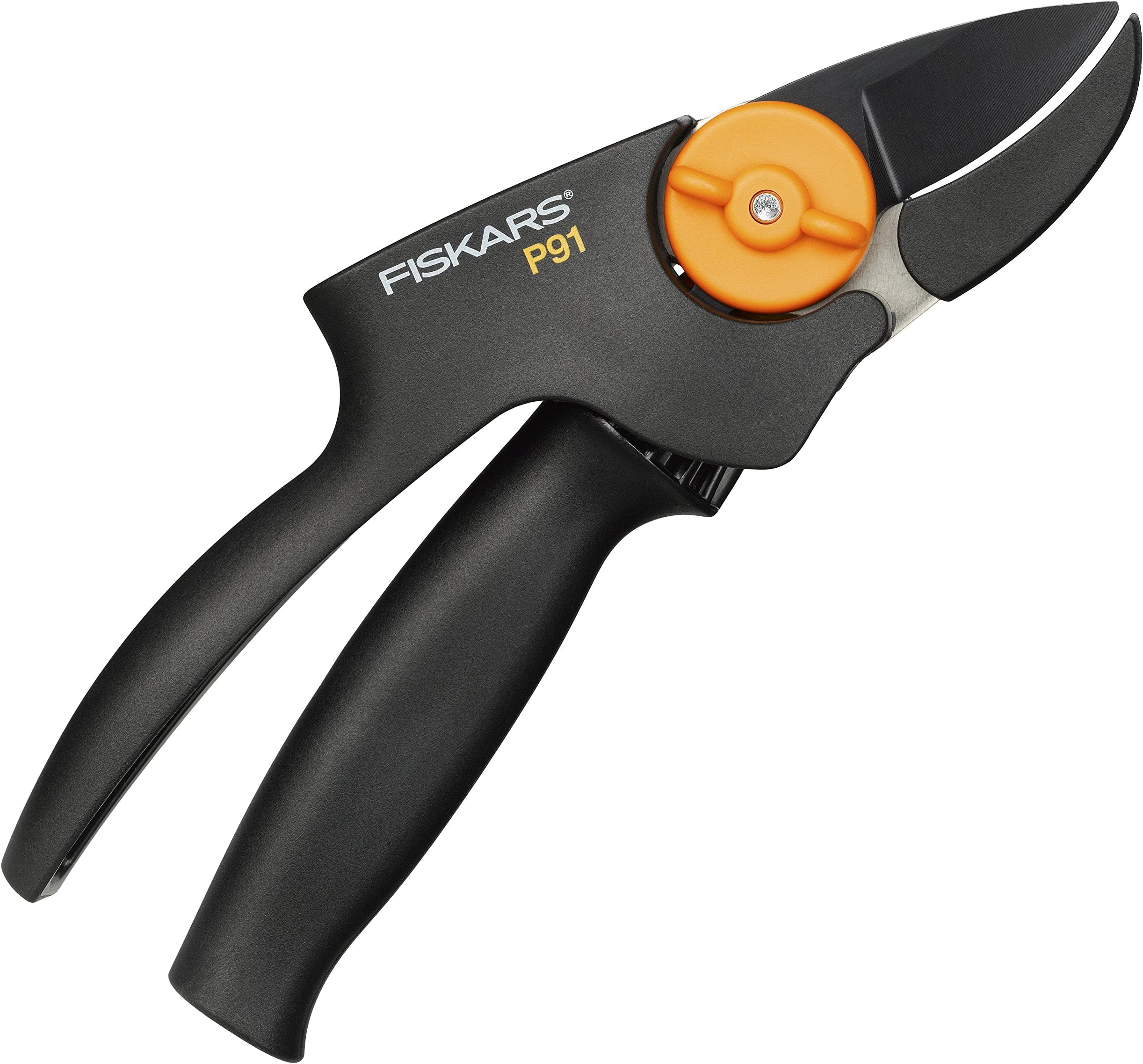 Sécateur Fiskars X-series PowerGear P961 - Lame Franche, Pour Branches Jusqu'à 2.4cm, Poignée Pivotante