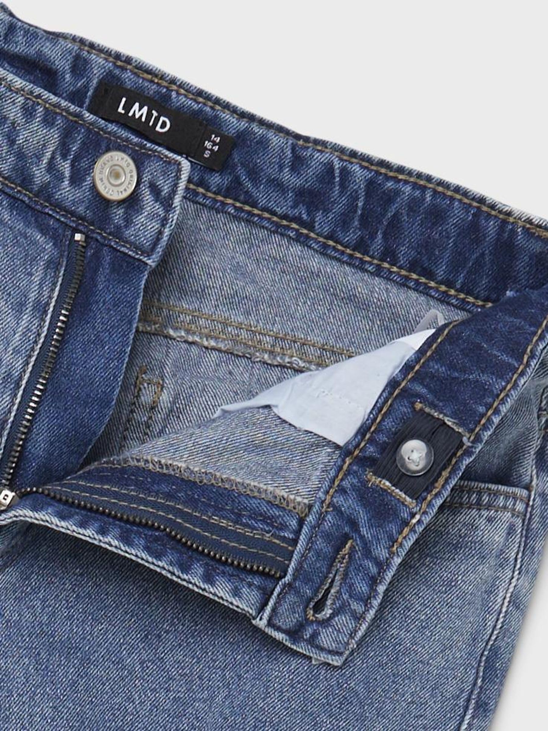 NAME IT - Nlfnoizza DNM HW Straight Pant Noos, Jeans Bambine e Ragazze