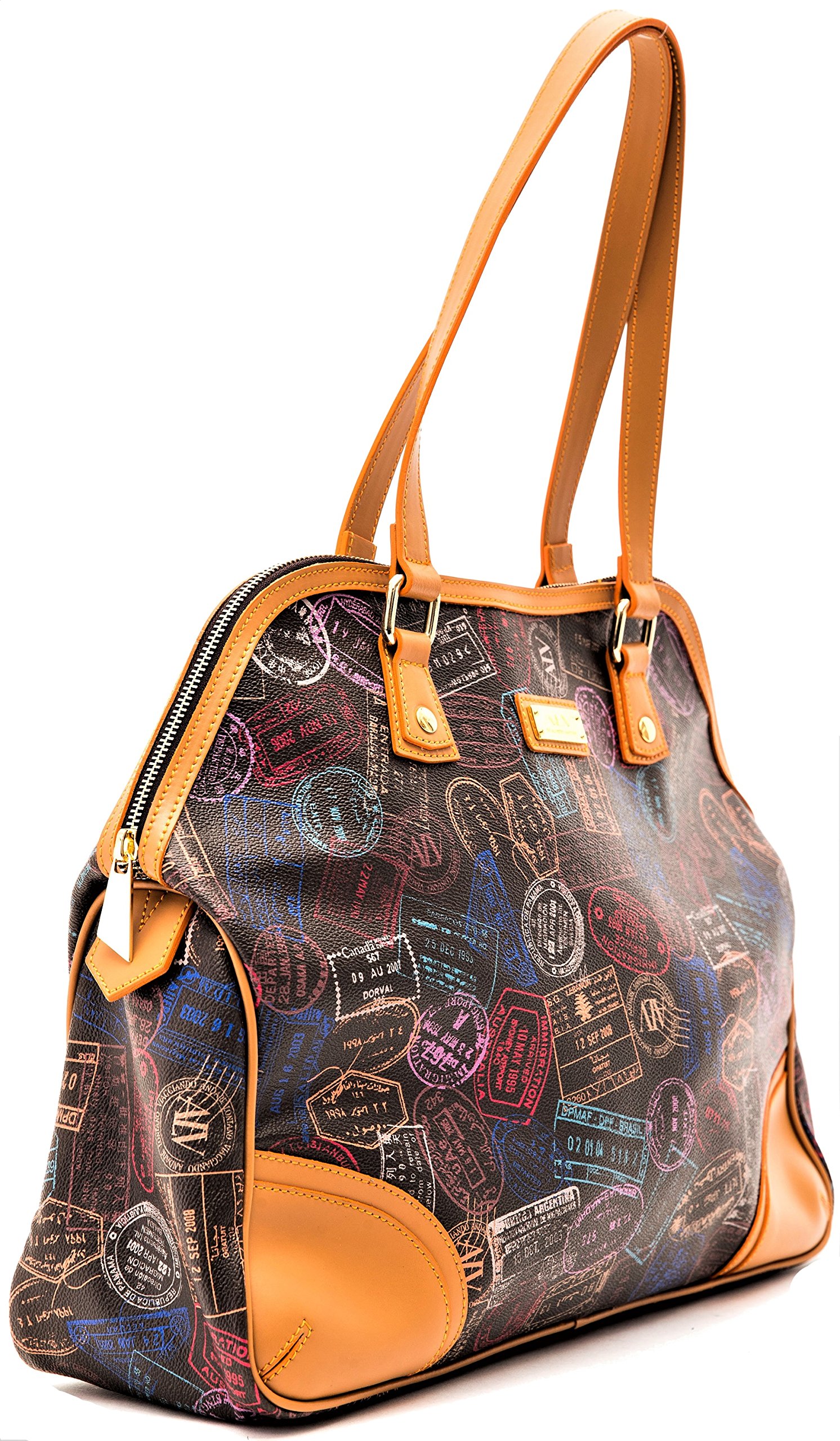 Alviero Martini 1A ClasseBorsa Spalla Donna Piccola Moka Small Bag Woman Brown, Brown