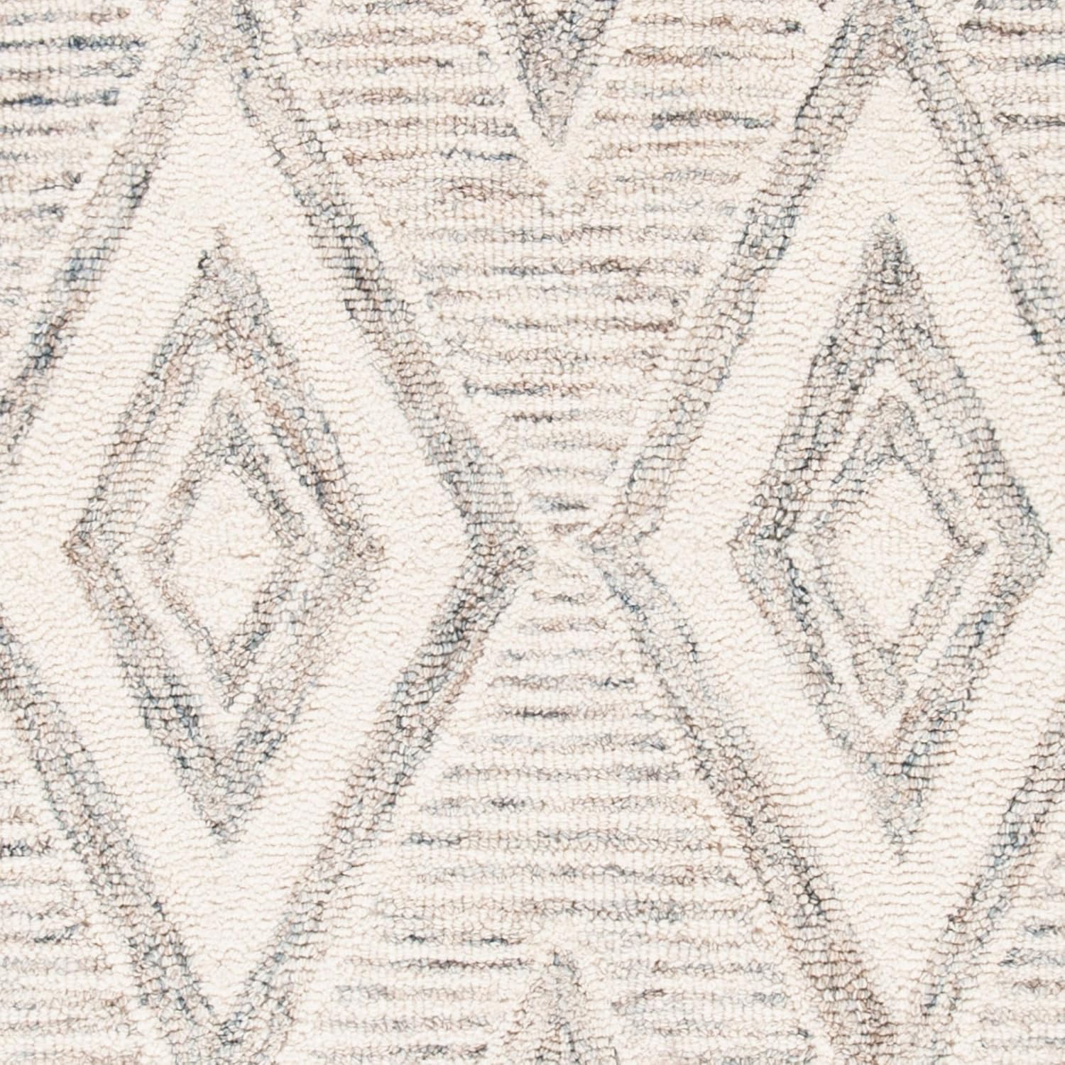 SAFAVIEH Micro-Loop Collection Runner Rug - 2'3" x 7', Sage, Handmade Wool, Ideal for High Traffic Areas in Living Room, Bedroom (MLP651W)