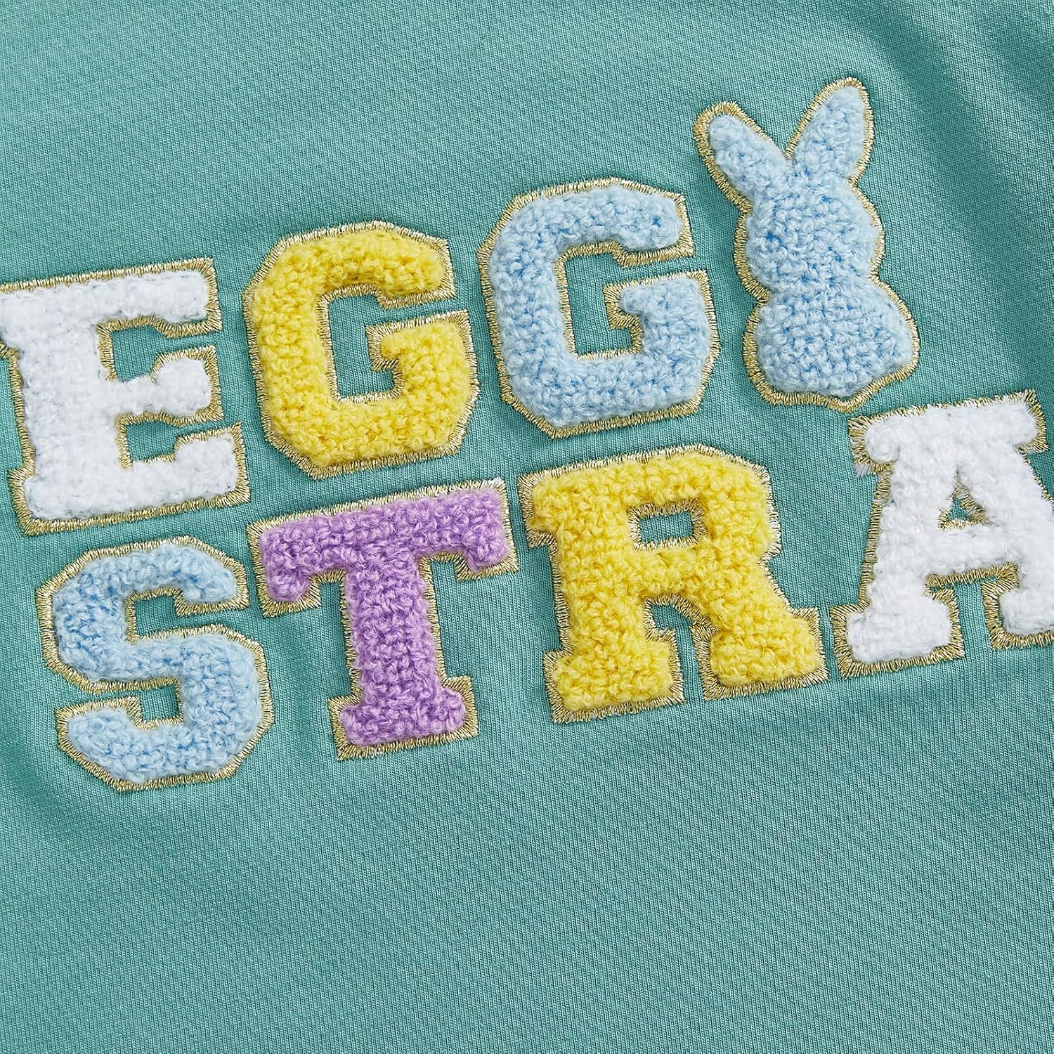 Easter Toddler Baby Girl Boy Outfit Bunny Short Sleeve Rabbit Shirt Summer Spring Clothes Solid Shorts Set - Image 6