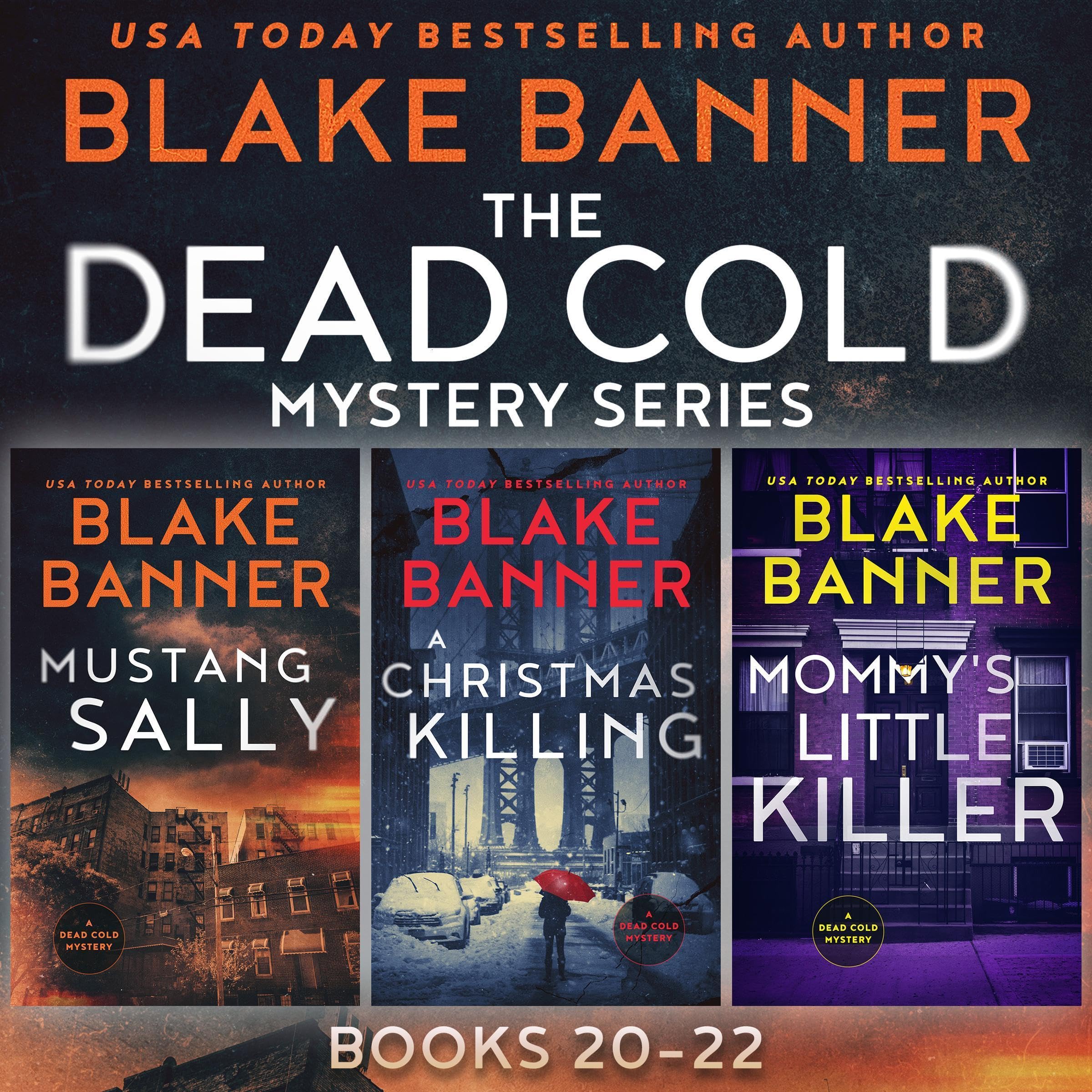 Cover art for The Dead Cold Series: Books 20-22