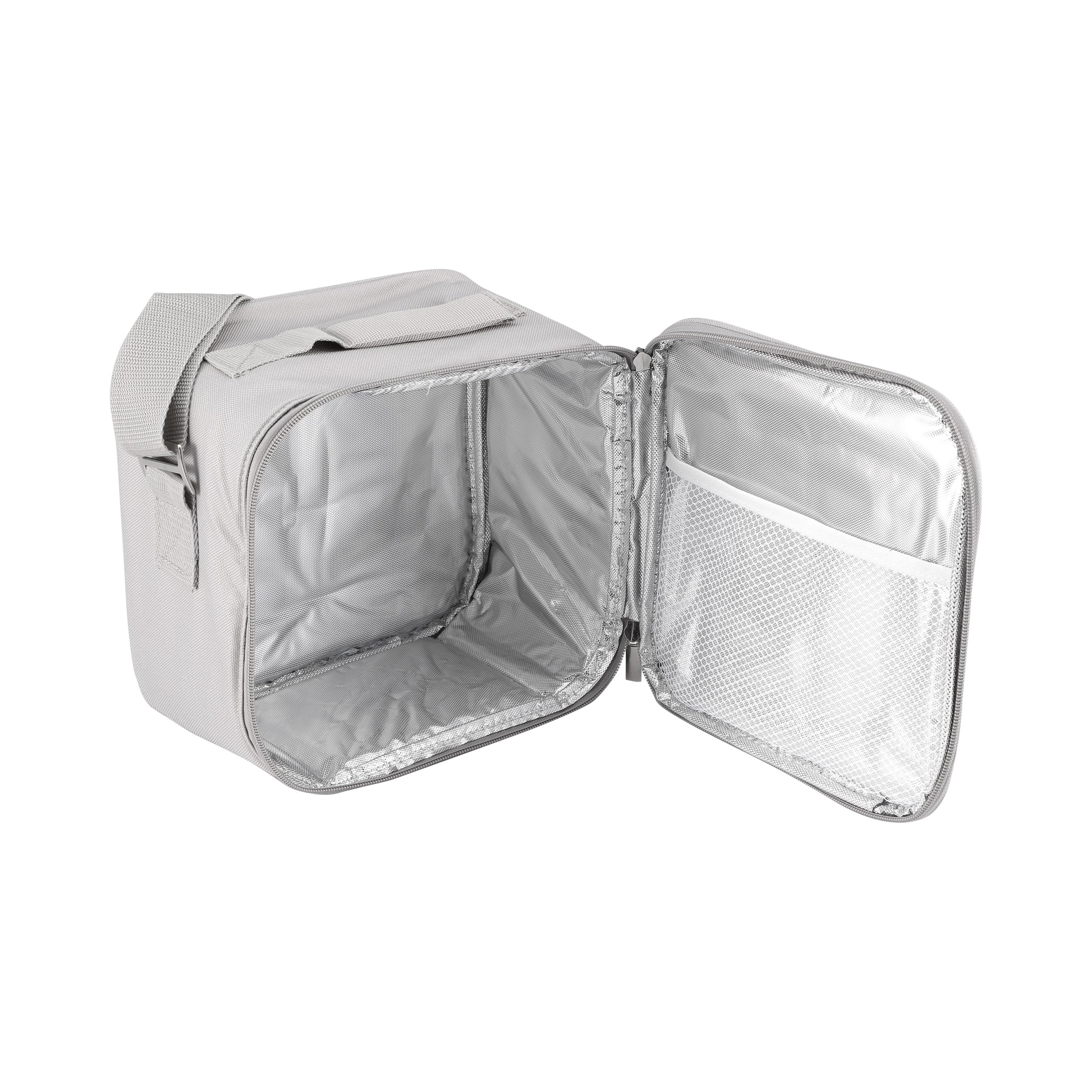 Bergner Cube - Porta alimentos de poliéster, 23 x 22 x 13,​5 cm