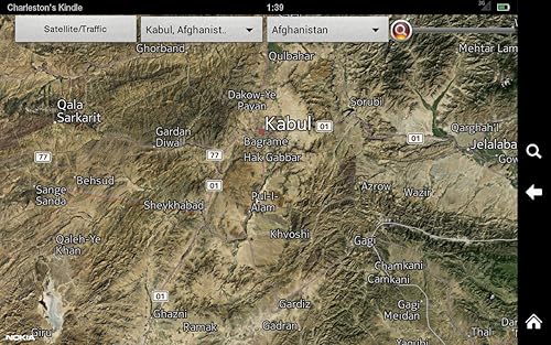 Kindle World Map