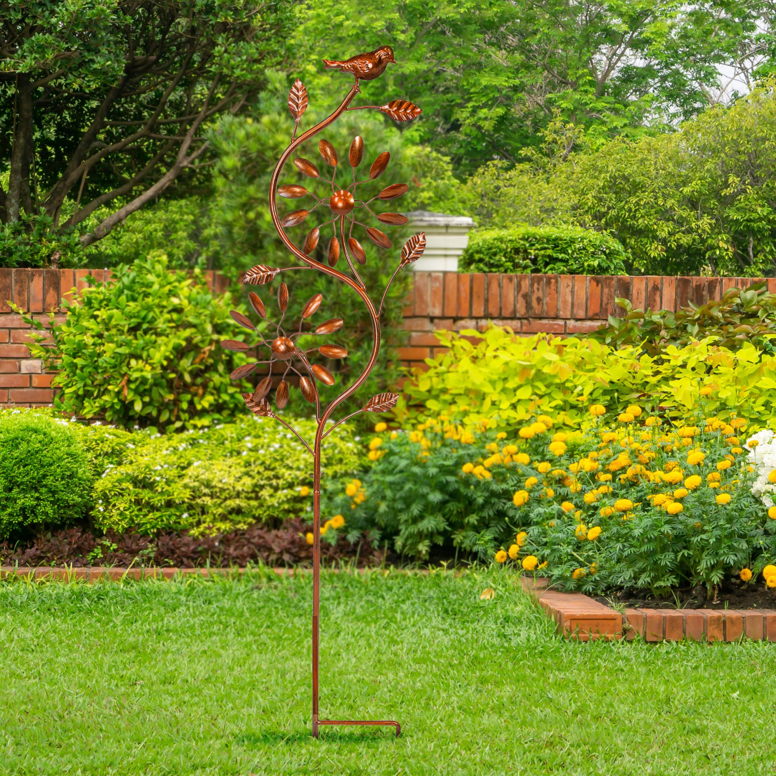 Amazon.com: Sunnydaze Twirling Twigs Large Wind Spinners Outdoor