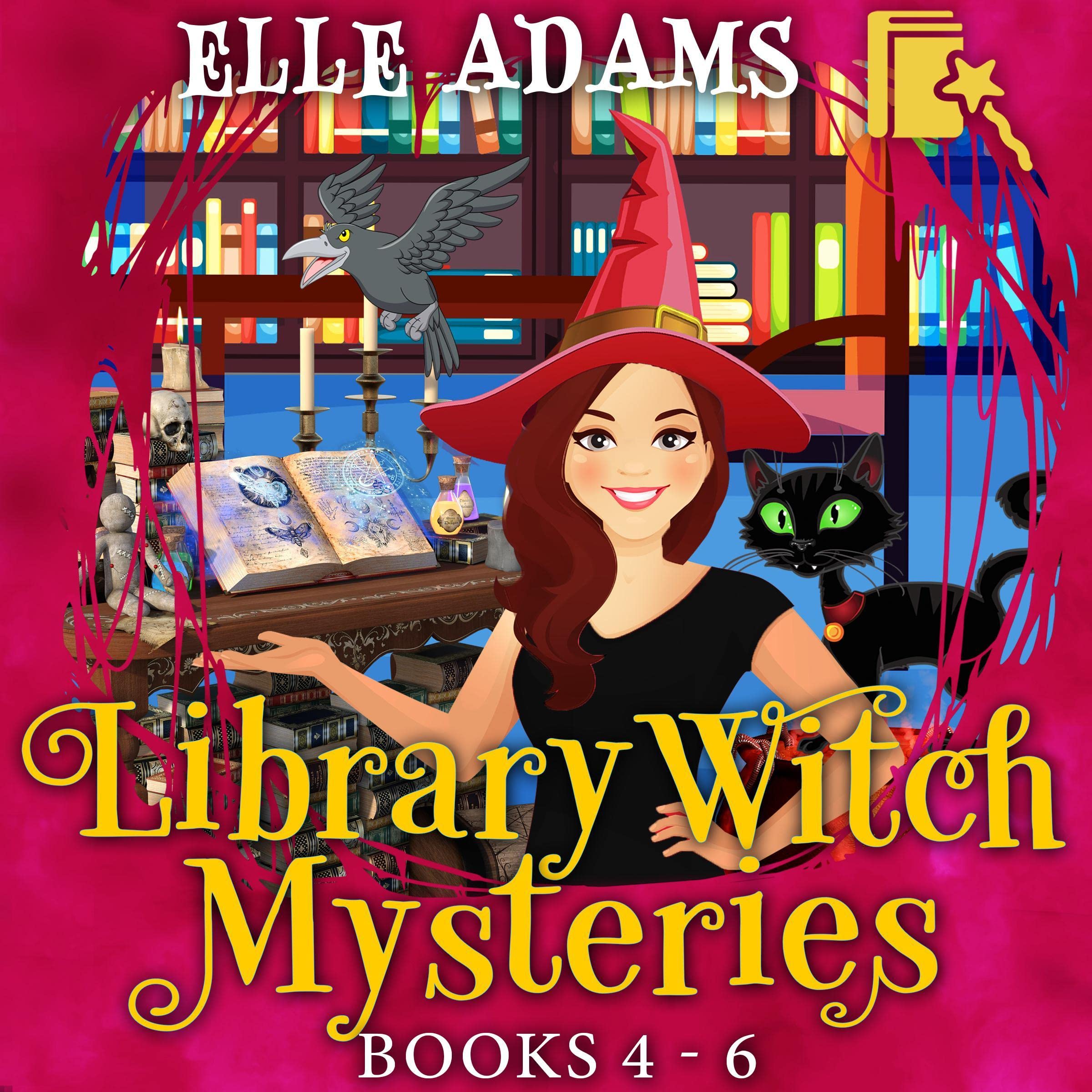 Cover art for Library Witch Mysteries: Books 4-6