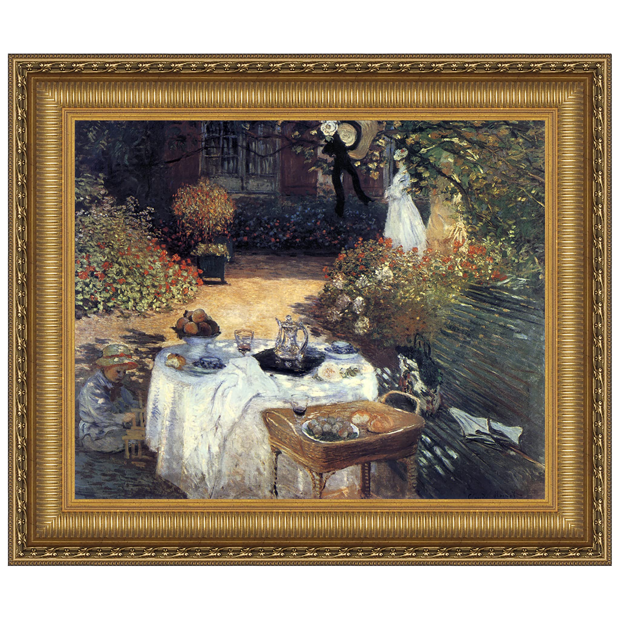 Amazon.co.jp: Design Toscano The Luncheon, モネの庭 アルジャン